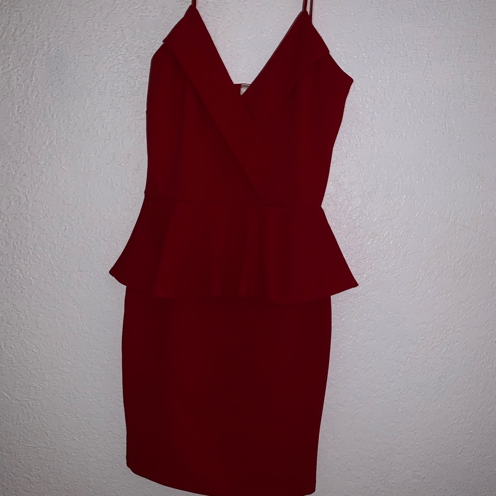 red party dress
